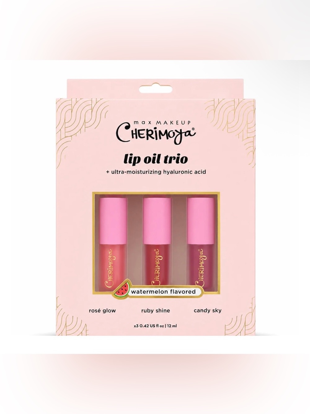 Lip Oil Trio - Pink Watermelon Flavored Set